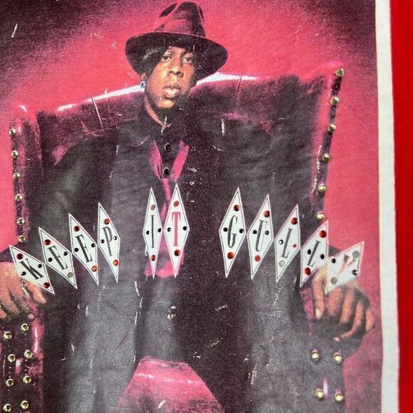 Jay-Z T-Shirt Vintage Rap Mens Size XL Tee Tour Hip Hop Biggie 90s‎ DMX Graphic - Picture 4 of 10